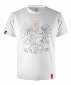 Oryginalna Koszulka z Nadrukiem xPatriot Orzeł Polski – Biała