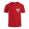 Dziecięca Czerwona Koszulka Patriotyczna xPatriot Klasyczny Orzeł w Koronie