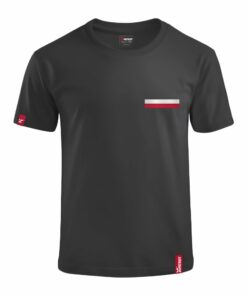 Dziecięca Patriotyczna Koszulka xPatriot Skrzydła Wolności – Polska Czarna