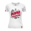 Koszulka z Nadrukiem xPatriot DUMNA Z POCHODZENIA – Biała