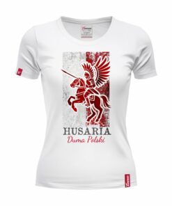 Oryginalna Damska Koszulka Patriotyczna xPatriot Duma Polski – Biała