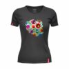 Oryginalna Koszulka Damska z Nadrukiem xPatriot POLSKA FOLK – CZARNA