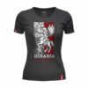 Oryginalna Koszulka Patriotyczna Damska xPatriot Husaria – Duma Polski – Czarna