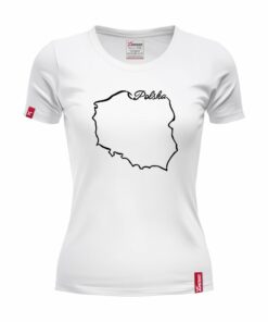 Oryginalna Koszulka Patriotyczna Damska xPatriot – Kontur Polski