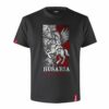 Oryginalna Męska Czarna Koszulka Patriotyczna xPatriot Husaria – Duma Polski