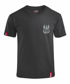 Dziecięca Patriotyczna Koszulka xPatriot Orzeł Wojskowy – Czarna