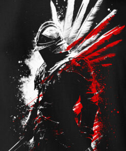 zbliżenie wzór flaga polska kolor czarny