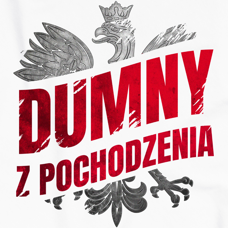 zblizenie wzór dumna z pochodzenia kolor biały