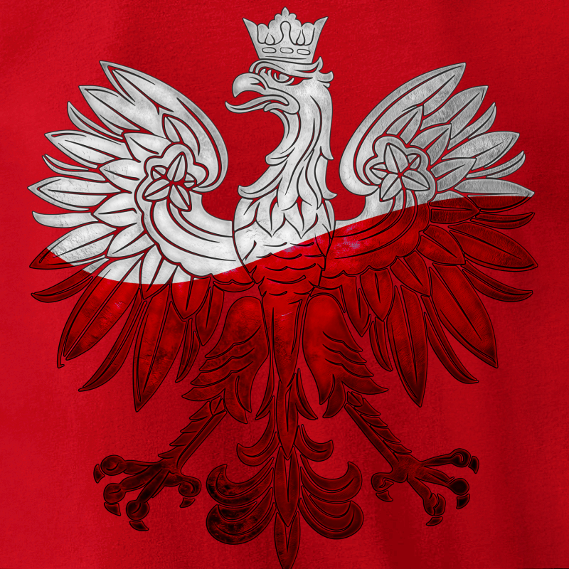 Oryginalna Czerwona Koszulka Patriotyczna Damska xPatriot – Orzeł Polski