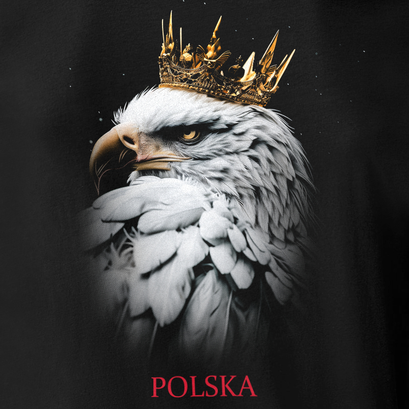 zbliżenie wzór kontur polska kolor czarny