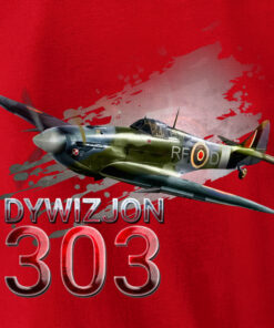 zblizenie wzór dywizjon 303 z pochodzenia kolor czerwony