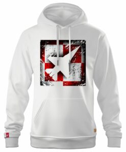 Bluza Patriotyczna xPatriot – Szachownica Lotnicza Polska Siła – Biała