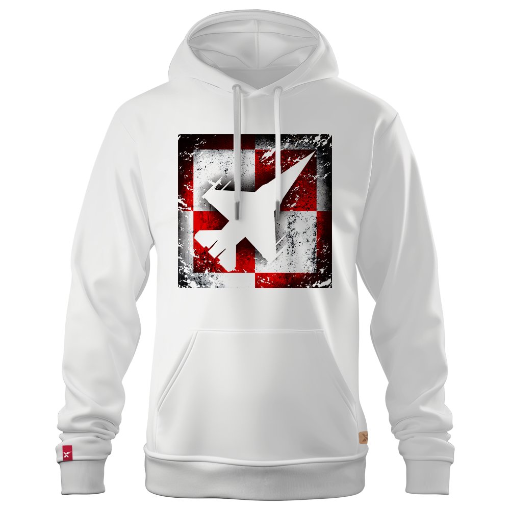 Bluza Patriotyczna xPatriot – Szachownica Lotnicza Polska Siła – Biała