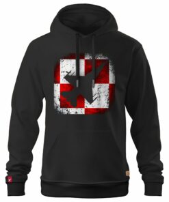 Bluza Patriotyczna xPatriot – Szachownica Lotnicza Polska Siła – Czarna