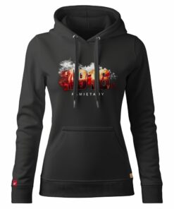 Damska Bluza Patriotyczna xPatriot 1918 PAMIĘTAMY Czarna – Polska Niepodległość