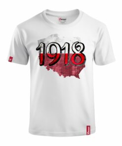 Dziecięca Koszulka Patriotyczna xPatriot 1918 Biała