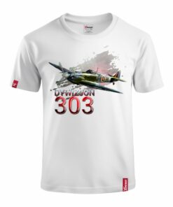 Dziecięca Patriotyczna Koszulka xPatriot – Dywizjon 303 – Biała