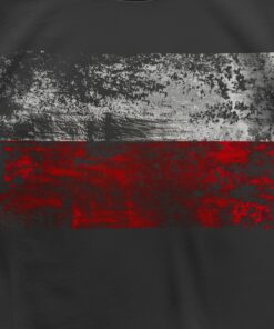 Dziecięca Patriotyczna Koszulka xPatriot – Flaga Polski – Czarna