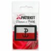Haftowana Plakietka xPatriot – Flaga Polski ze Znakiem Polski Walczącej – Na Rzep