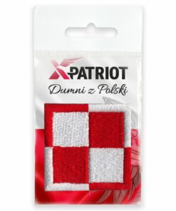 Haftowana Plakietka xPatriot – Szachownica Lotnicza – Na Rzep