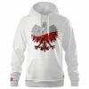 Męska Biała Bluza Patriotyczna xPatriot Orzeł Biało-Czerwony