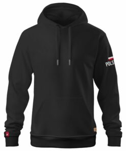 Męska Bluza Patriotyczna xPatriot – Polska – Czarna