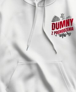 Męska Patriotyczna Bluza xPatriot Dumny z Pochodzenia – Biała