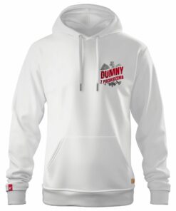 Męska Patriotyczna Bluza xPatriot Dumny z Pochodzenia – Biała