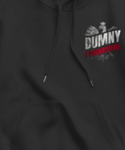 Męska Patriotyczna Bluza xPatriot Dumny z Pochodzenia – Czarna