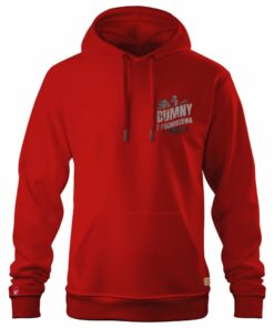 Męska Patriotyczna Bluza xPatriot Dumny z Pochodzenia – Czerwona