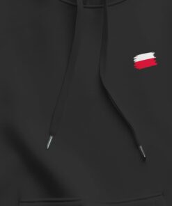 xPatriot Flaga Polski Brush Czarna ZOOM