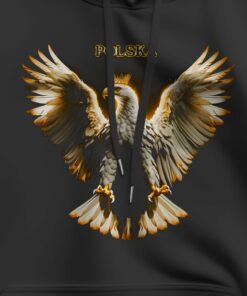 Orzeł z Rozpostartymi Skrzydłami Czarna zoom