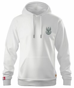 Męska Patriotyczna Bluza xPatriot Orzełek Wojskowy – Biała