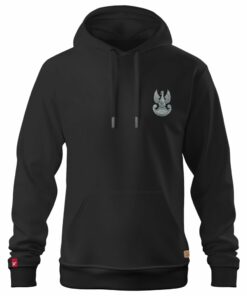 Męska Patriotyczna Bluza xPatriot Orzełek Wojskowy – Czarna
