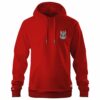 Męska Patriotyczna Bluza xPatriot Orzełek Wojskowy – Czerwona