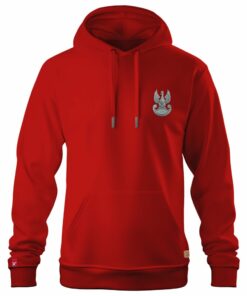 Męska Patriotyczna Bluza xPatriot Orzełek Wojskowy – Czerwona