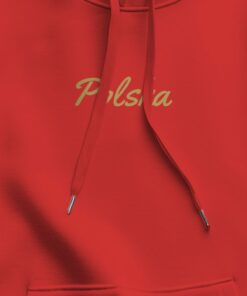 xPatriot Złoty Napis Polska - Czerwona zoom