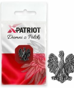 Patriotyczna Przypinka xPatriot – Orzeł w Koronie – Metalowa