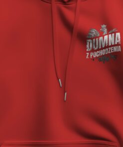 DUMNA Z POCHODZENIA MINI czerwona zoom