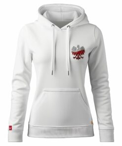 Damska Bluza Patriotyczna Biała xPatriot Orzeł Biało-Czerwony