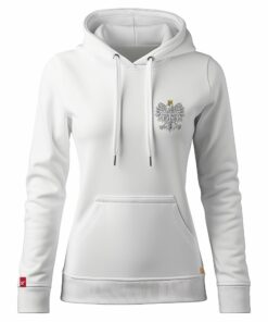 Damska Bluza Patriotyczna Biała xPatriot Orzeł Polski