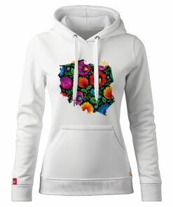 Damska Bluza Patriotyczna Biała xPatriot Polska Łowicka