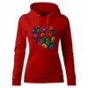 Damska Bluza Patriotyczna Czerwona xPatriot Polska Łowicka