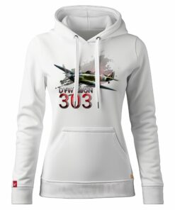 Damska Bluza Patriotyczna xPatriot Dywizjon 303 Biała