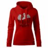 Damska Bluza Patriotyczna xPatriot Orzeł Biało-Czerwony – Czerwona