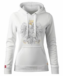 Damska Bluza Patriotyczna xPatriot Orzeł Biały – Biała