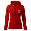 Damska Bluza Patriotyczna xPatriot Polski Orzeł Wojskowy Czerwona