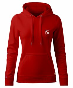 Damska Bluza Patriotyczna xPatriot Szachownica Lotnicza Czerwona