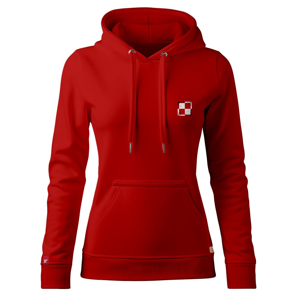 Damska Bluza Patriotyczna xPatriot Szachownica Lotnicza Czerwona