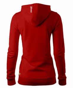 bluza damska czerwona tył